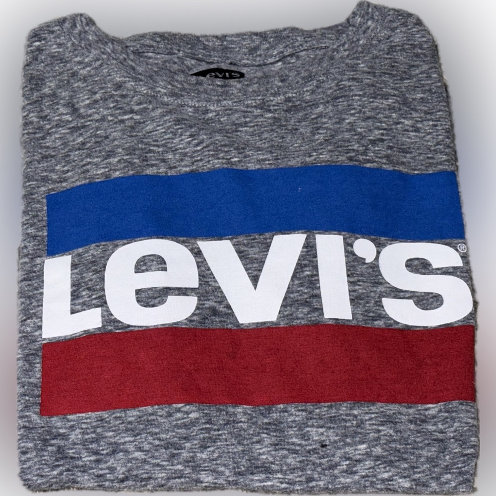 Levi’s Long Sleeve Crew Neck. Youth 10/12 Medium
Graphic Logo / Heather Gray